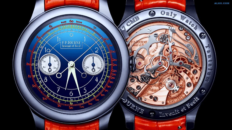 ourne Monopusher Schleppzeiger-Chronograph.